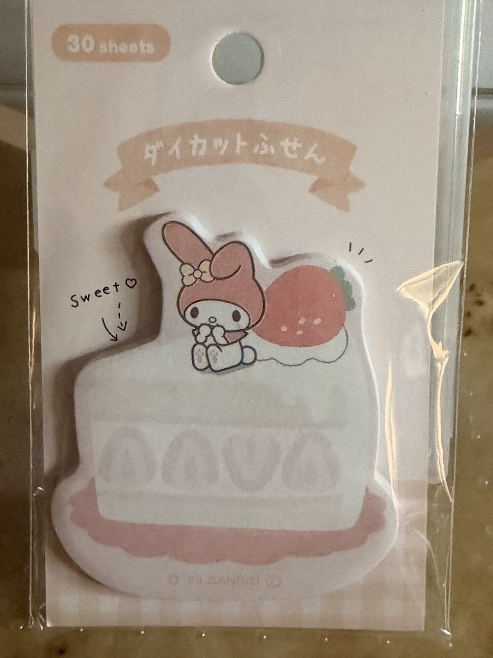#MEL-017 Melody Licensed Sticky Note 30 Count